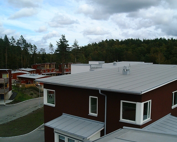 Prefabricated roof panels, modules and houses