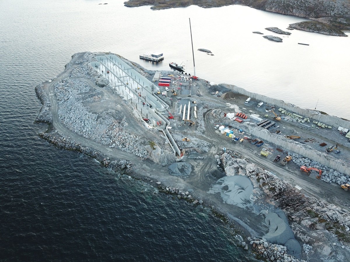 Land-based aquaculture facility, Inner Rosøy