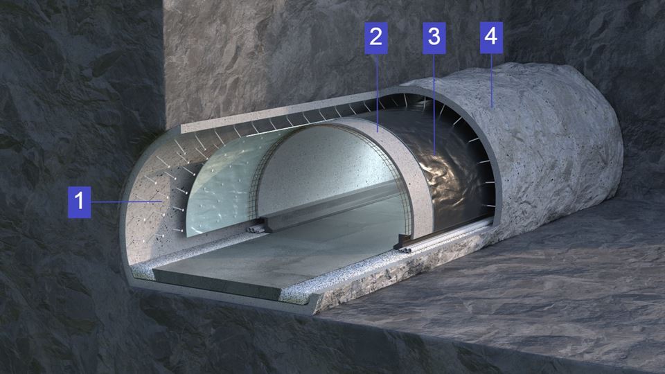 Tunnel Lining Type lll (Norwegian Handbooks) - Mined Tunnel