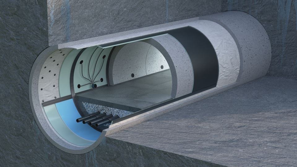 Single/Double Barrier System - Mined Tunnel