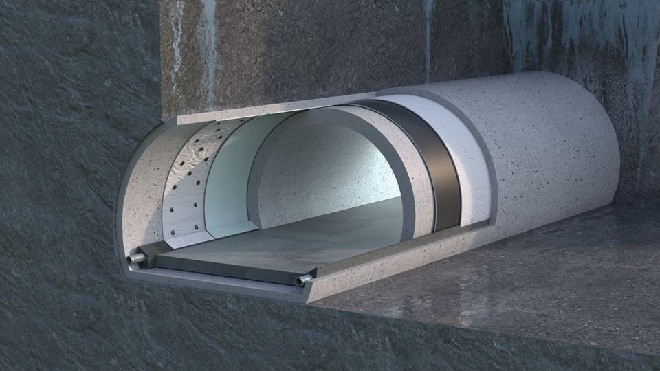 Umbrella/Drainage System - Mined Tunnel