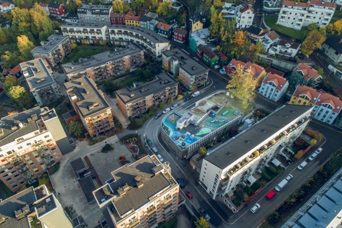 Bluegreen roofs bring buildings to life