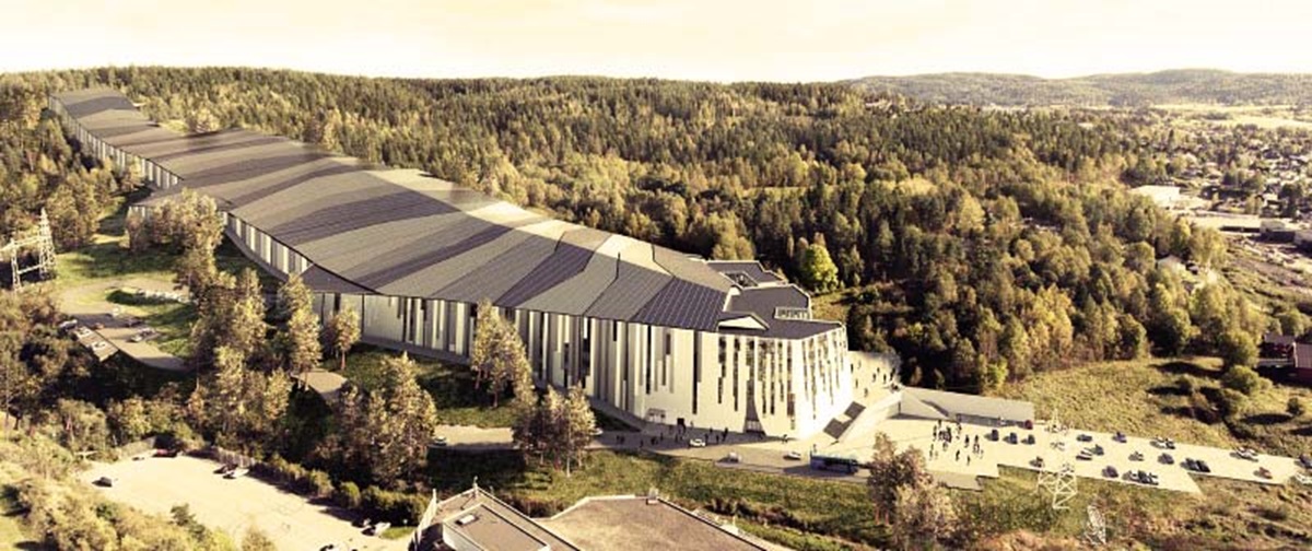 Snø indoor ski arena, Lørenskog, Norway