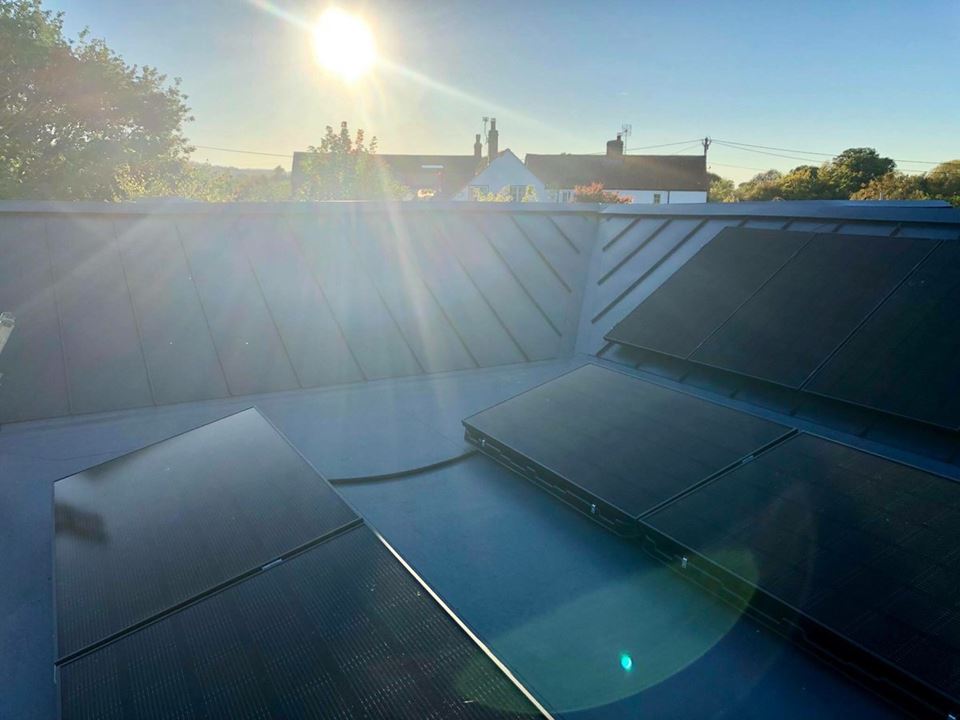 Sustainability with solar roofs